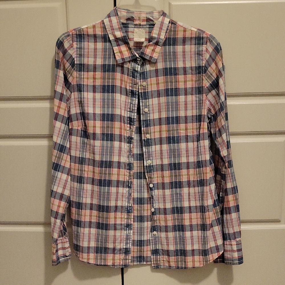 J. Crew Perfect Shirt Size 6